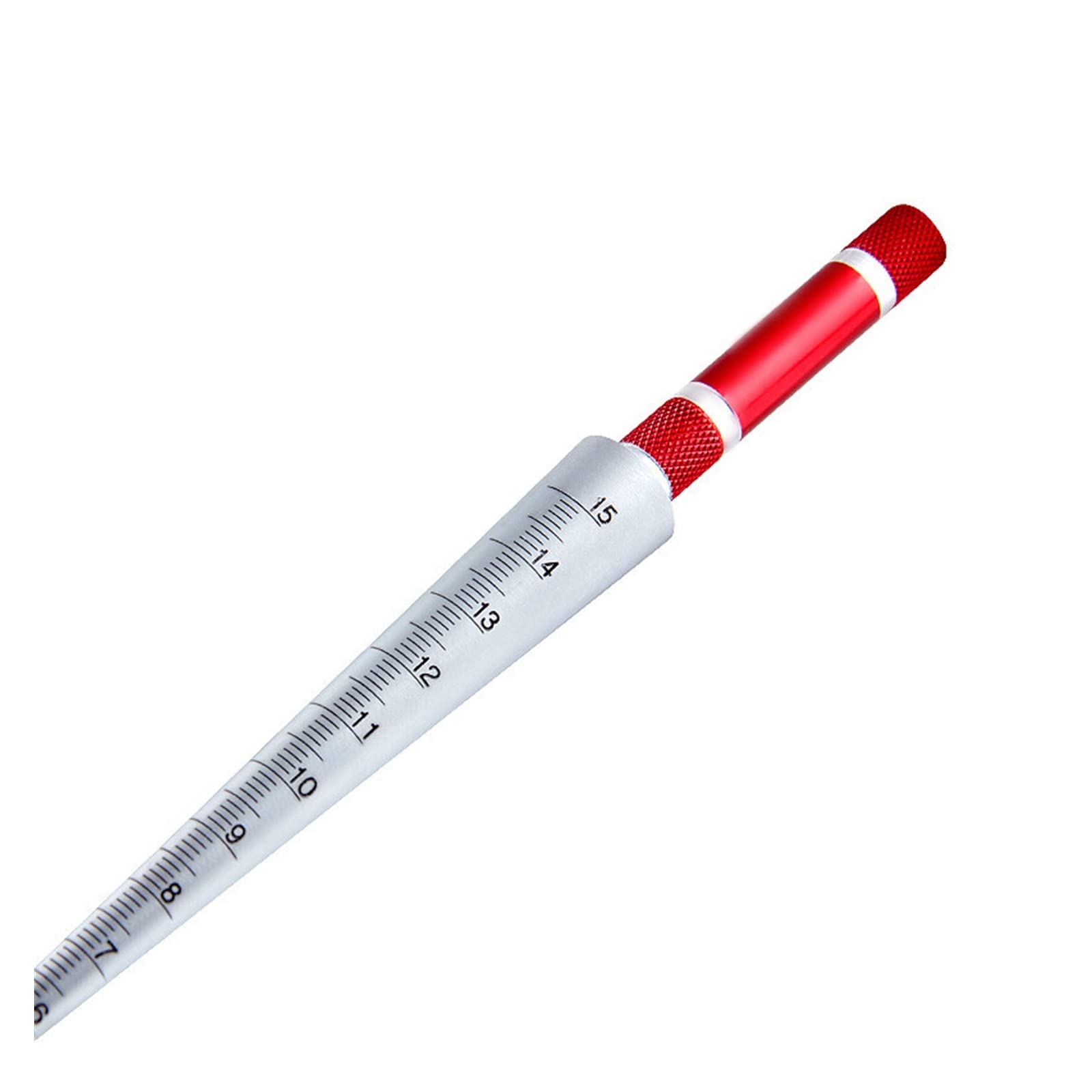 Cyfrowe Narzędzia Pomiarowe Feeler Gauge 3-15mm okrągły stożkowy metryczny miernik średnicy wewnętrznej do małego otworu szczelinowego
