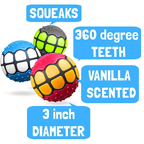 Dog-Balls-Toys-Squeaky-Fetch-Rubber-Funny-Ball-Gifts-for-Large-Medium-Dogs-Variety-Pack