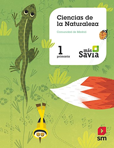Portada de Naturales 1º Educacion Primaria Mas Savia Ed 2018