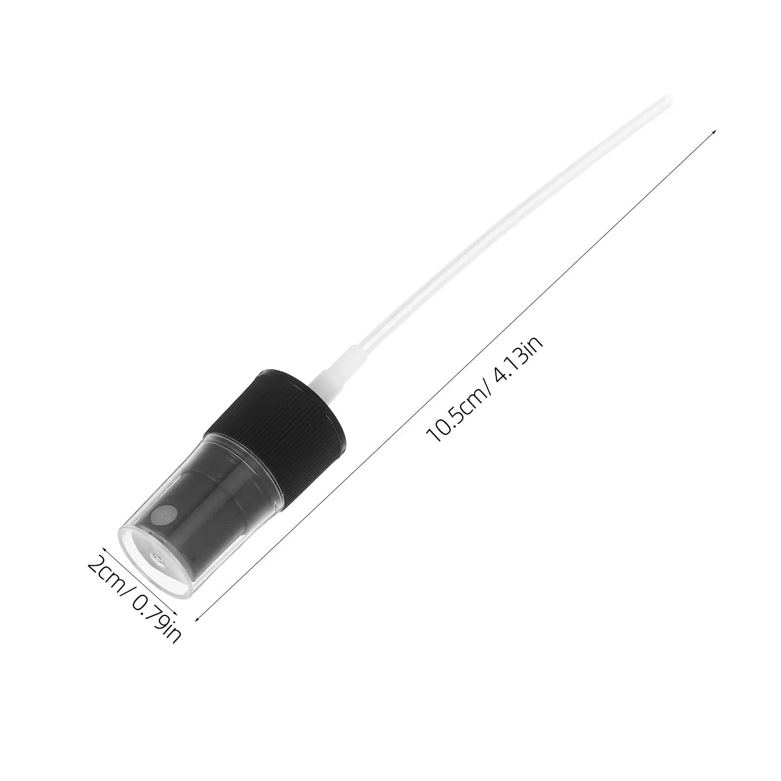 40Pcs Replacement Spray Head Perfume Sprayer Per Casa | Portable Black Pump Mist Sprayer Fine Mist Spray Top For Travel