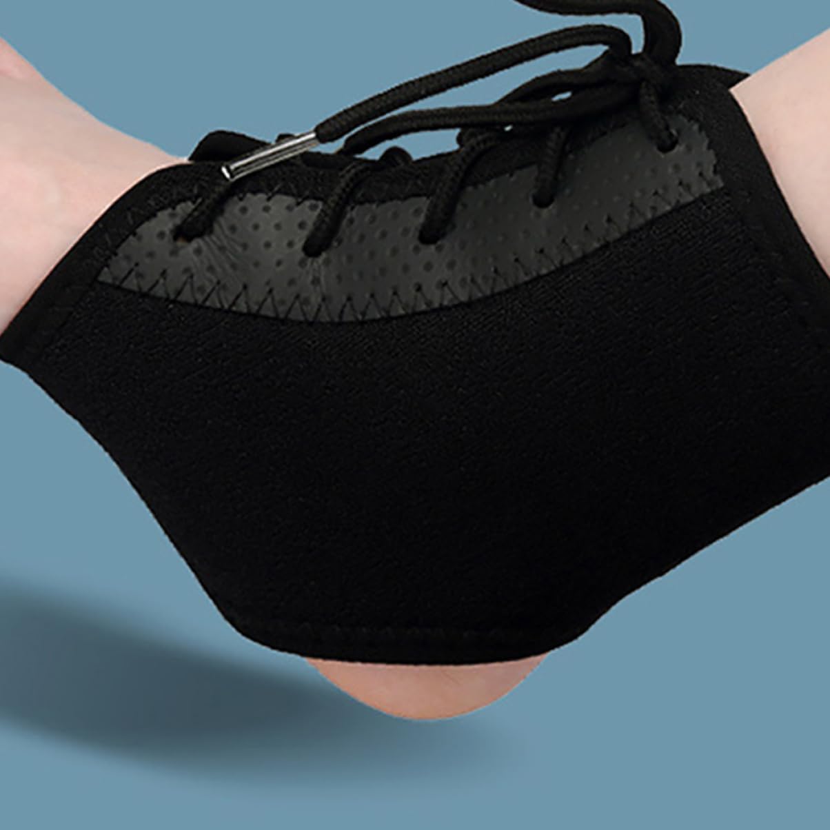 FOMIYES Nkle Sprain Brace Shoelace 2 Pack Ankle Support Sleeves for Men Prevent Recurrence after Cast