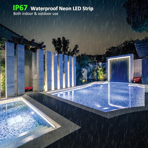 Tira de LED Neon JOYLIT 24V 5M 6000K Blanco Frío Waterproof miniatura 4