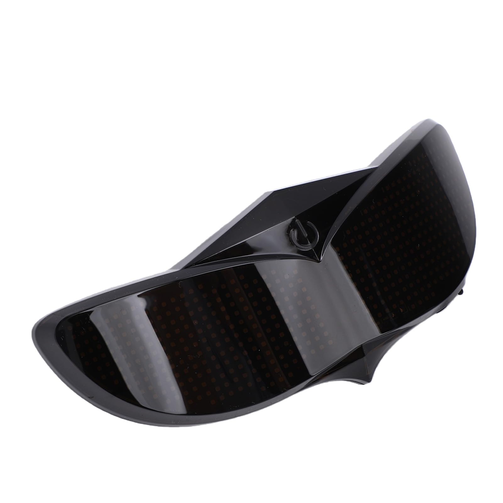 Luce LED per Casco da Motociclista con Schermo Interattivo Divertente per Avventure di Guida Notturne Materiale PC Affidabile per il Ciclismo