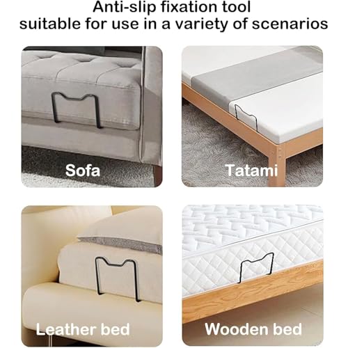 Arrêt de matelas antidérapant pour stabiliser le lit en dortoir ou chambre