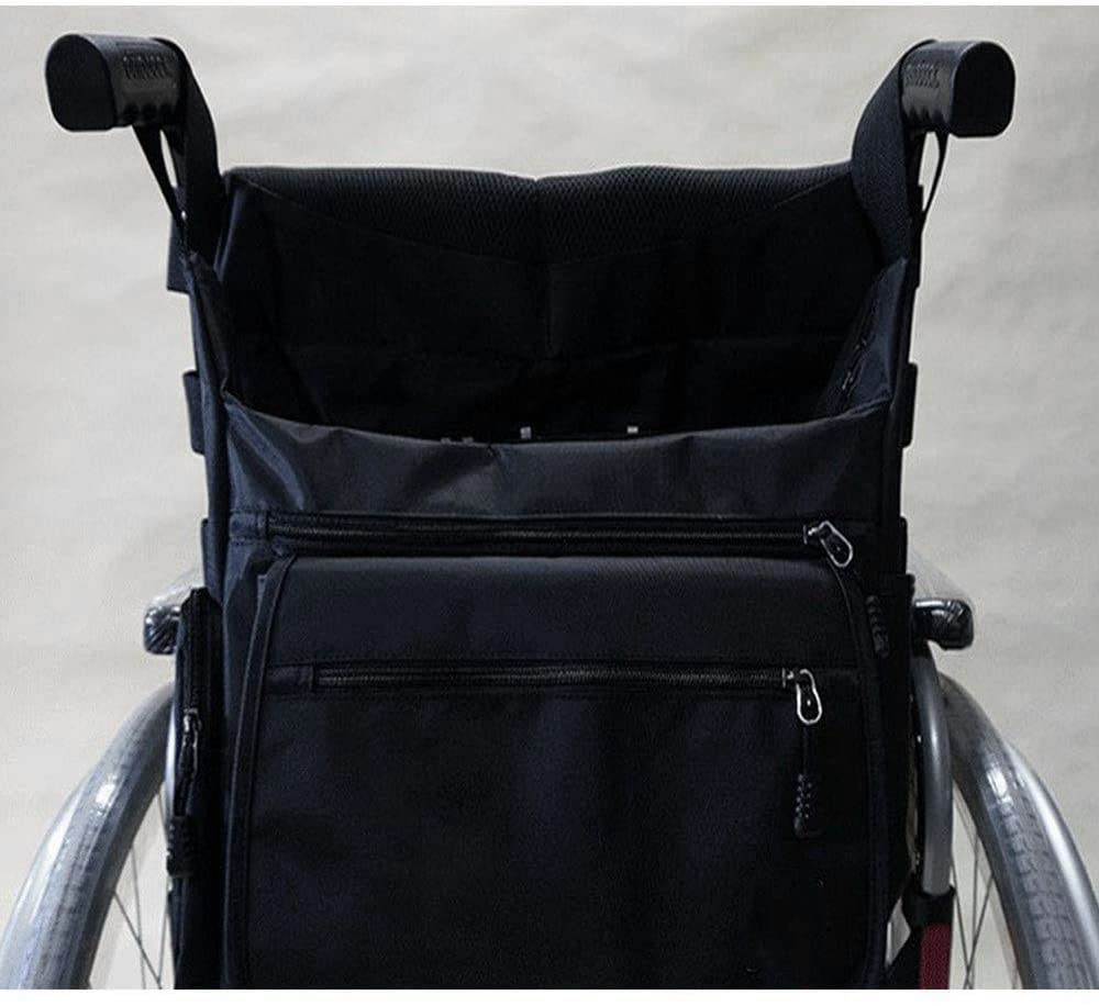 Multifunzionale Borsa per Sedia a Rotelle, Borsa di Stoccaggio per Sedia a Rotelle per Il Trasporto Borsa da Viaggio Accessori per Carrozzine Manuali Ed Elettriche
