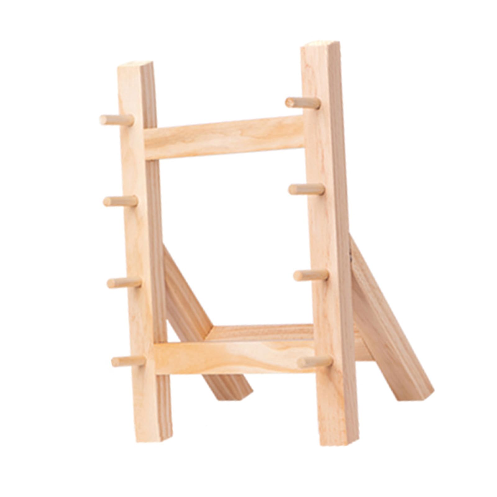 HDOYTXXM Sturdy Wooden Cutter Display Stand Unique Storage Rack Display Holders for Neat and Clean Kitchen Countertops Dining Table Stand