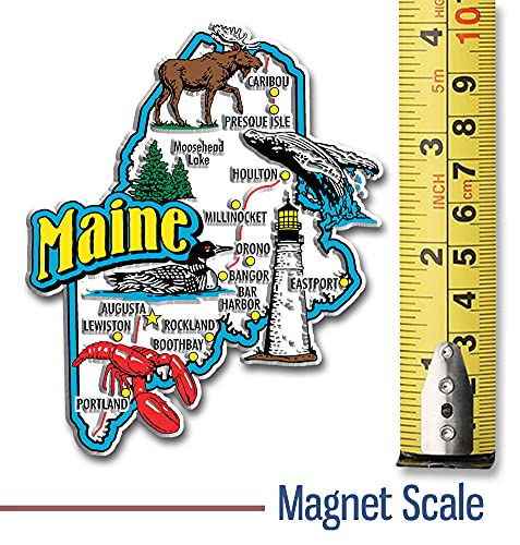Imán decorativo Maine Jumbo 3.3" x 4" Classic Magnets miniatura 2