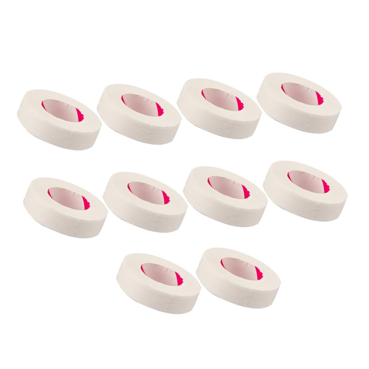 TOVINANNA Cosmetic Tape for Eyes 10 Rolls Non-woven Fabric for Lash Extension Application