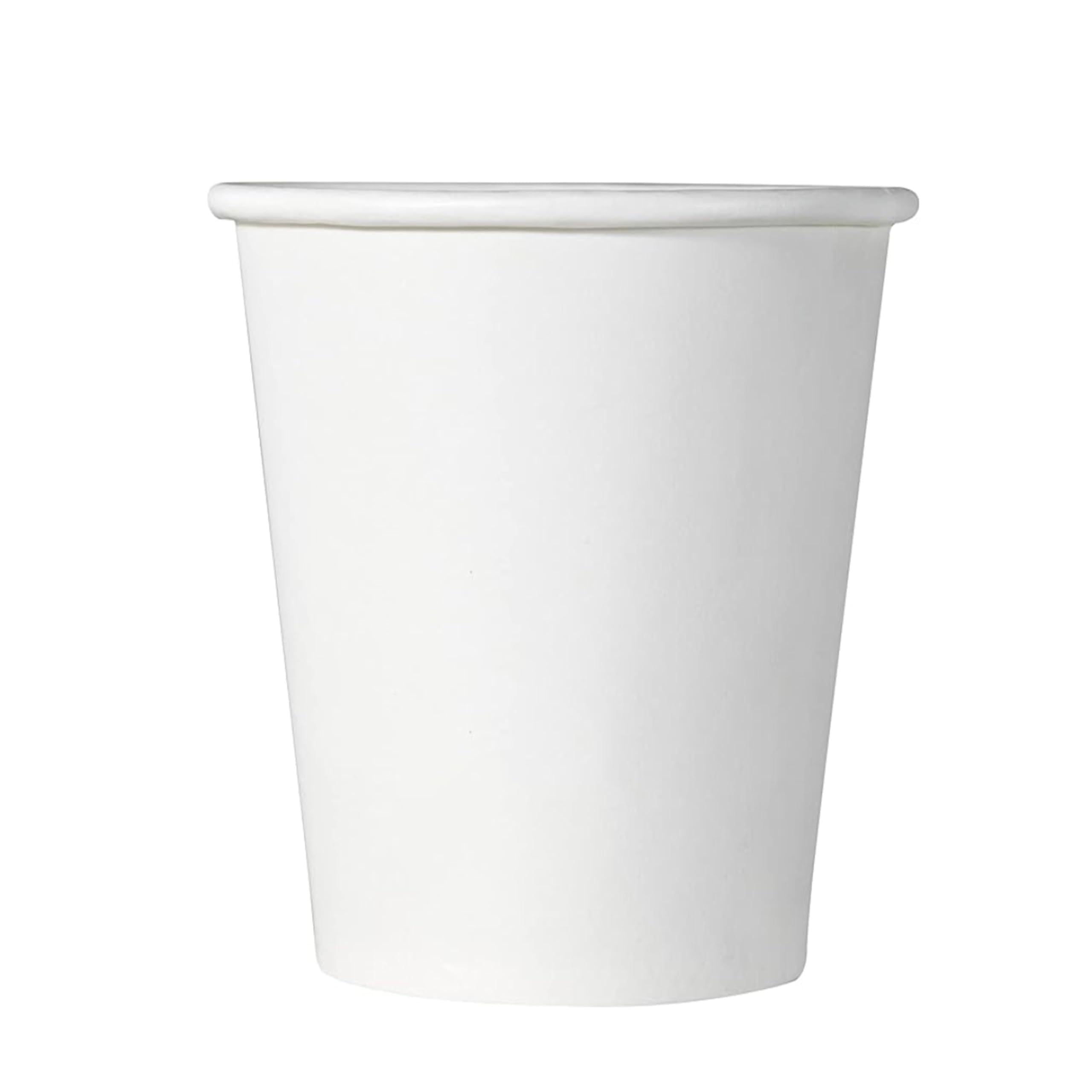 500 Bicchieri Carta Acqua Usa e Getta Bianchi 120ml Bicchieri Carta Grandi Monouso per Bevande Calde o Fredde - Caffè Americano, Cappuccino, Tisane