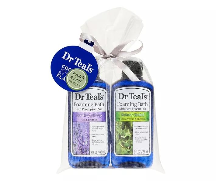 Dr Teal's Lavender Foaming Bath Set
