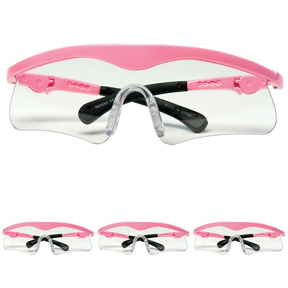 Daisy Outdoor Products 995850-506 Pink Shooting Glasses (Black/Pink, Youth to Adult)