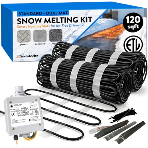 SNOWMELTZ 120 sqft Complete System