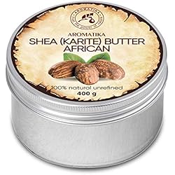🌿Productos naturales y veganos para barba 65 Manteca de Karité 400g - Shea Butter Africana - Puro y Natural Butyrospermum Parkii - Hidratante Corporal - Aceite para Cabello - Piel - Uñas - Labios - Cuidado Facial