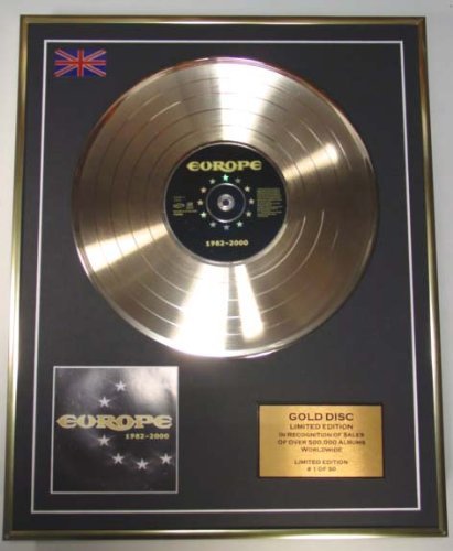 EUROPE/Cd Gold Disc Record Limited Edition/1982-2000