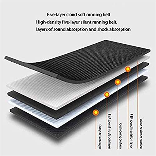 Image of Folding Treadmill Household Multi-Function Fitness Equipment Small Simple Treadmill Light and Convenient to Move Used in Home /Office