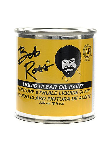 Bob Ross Base Coats Liquid Clear 8 oz. [Pack of 2 ]