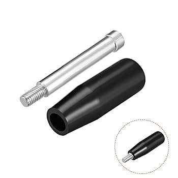 3Pcs Revolving Handwheel Machine Handle M8 Male Threaded Stem Milling