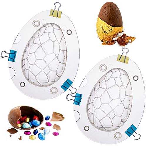 3D Dinosaur Egg Chocolate Mold, Giant Dinosaur Egg Mold Bath Bomb Mold Soap Mold Fizzies, Egg Chocolate Cake Fondant Mould Baking Sugar Craft Decorating Mold Tool 2Pcs 3D Dinosaur Egg Chocolate Mold, Giant Dinosaur Egg Mold Bath Bomb Mold Soap Mold Fizzies, Egg Chocolate Cake Fondant Mould Baking Sugar Craft Decorating Mold Tool 2Pcs