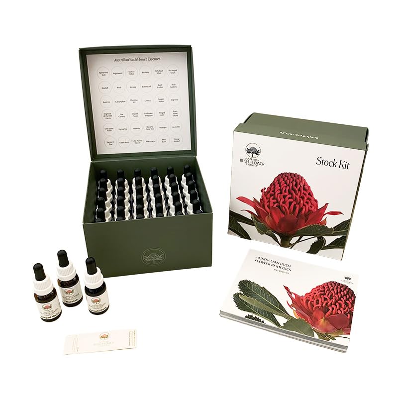 Australian Bush Flower Essences Buschblüten Therapeuten Set - Blütenessenzen-Set - Instrument - Kunststoff - Blechblas- und Holzblasinstrumente