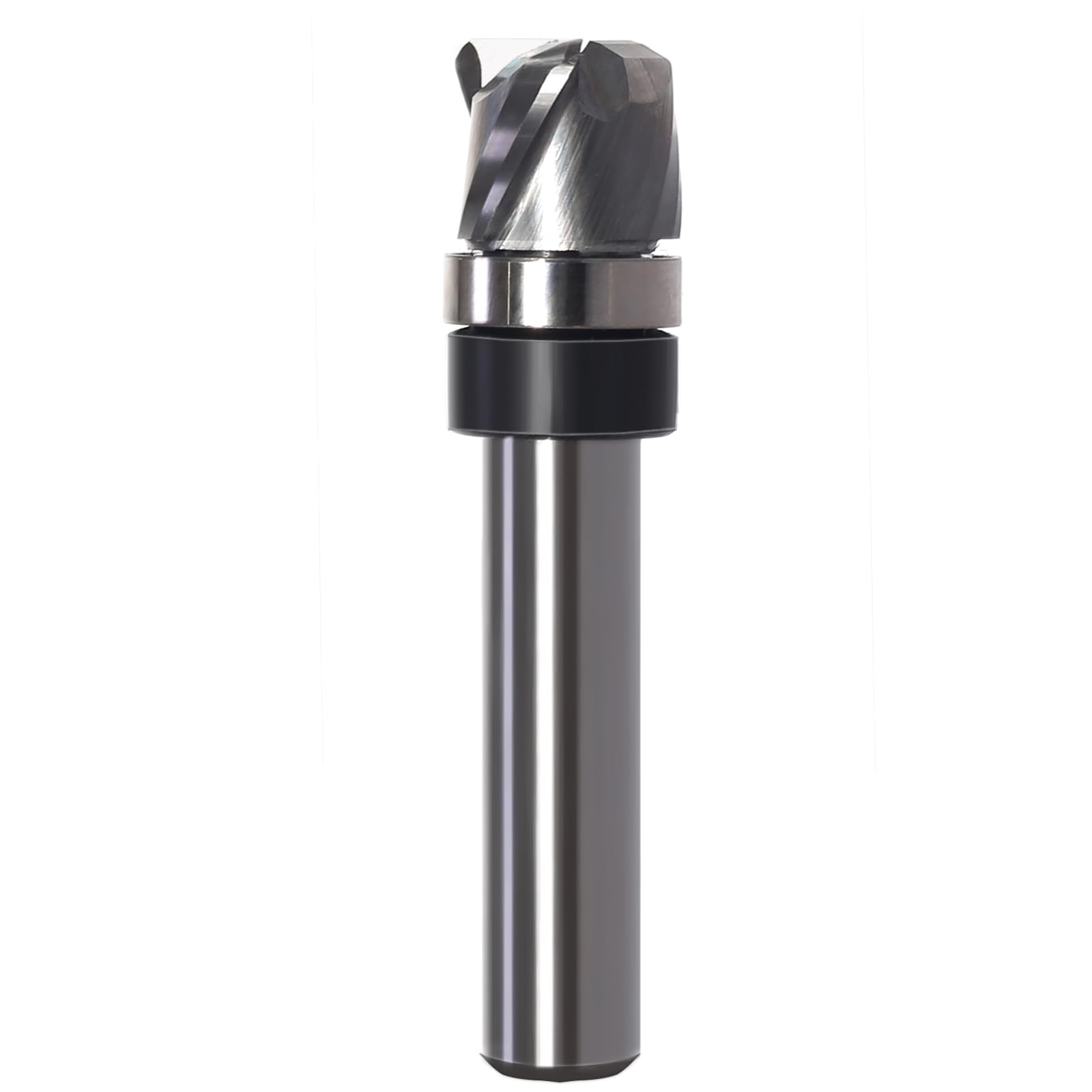 Ciotola e fresa per vassoi – fusto 8 mm, diametro di taglio 12 mm, lunghezza di taglio 10 mm, raggio di 2 mm, 3 flauto in metallo duro Upcut frese a spirale per fresatrice superiore
