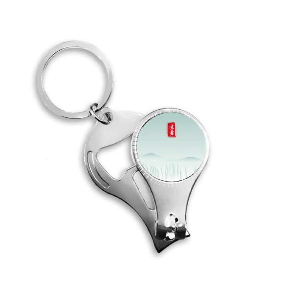 Porte-clé solaire lumineux lot de 24 Cold Dew mini lampe de poche de secours