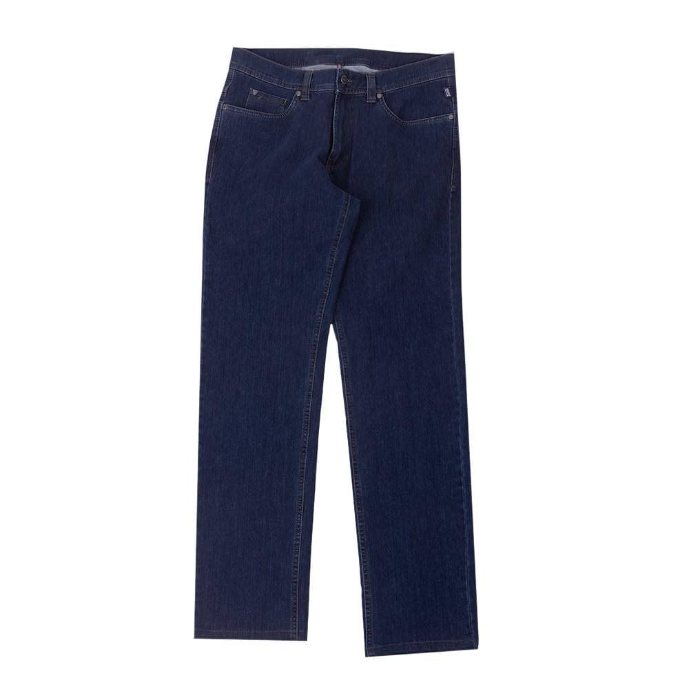 Bruhl Men's Mid Blue York Do Gb Bi-Stretch Denim Jeans - W34 L30