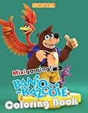  Mixigaming! - Banjo-Kazooie Unofficial Coloring Book: Amazing Book About Banjo Tooie Game To Relieve Stress With Beautiful Illutrations