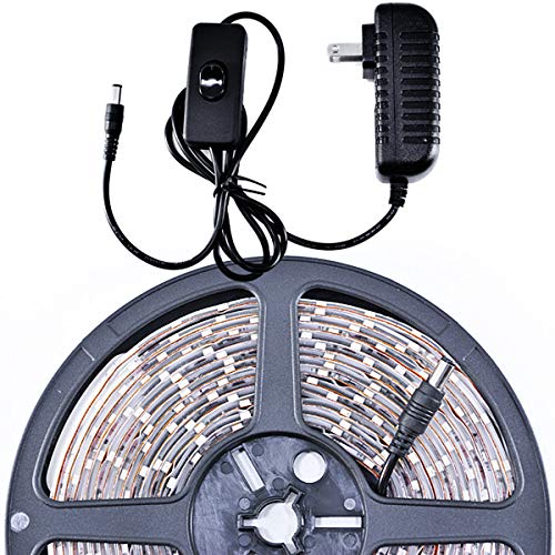 Biltek LK-SC-72 White On/Off Switch Control Kit (6' Feet Cool 114 LEDs Light Smd3528 110V Plug) - Thumbnail 2
