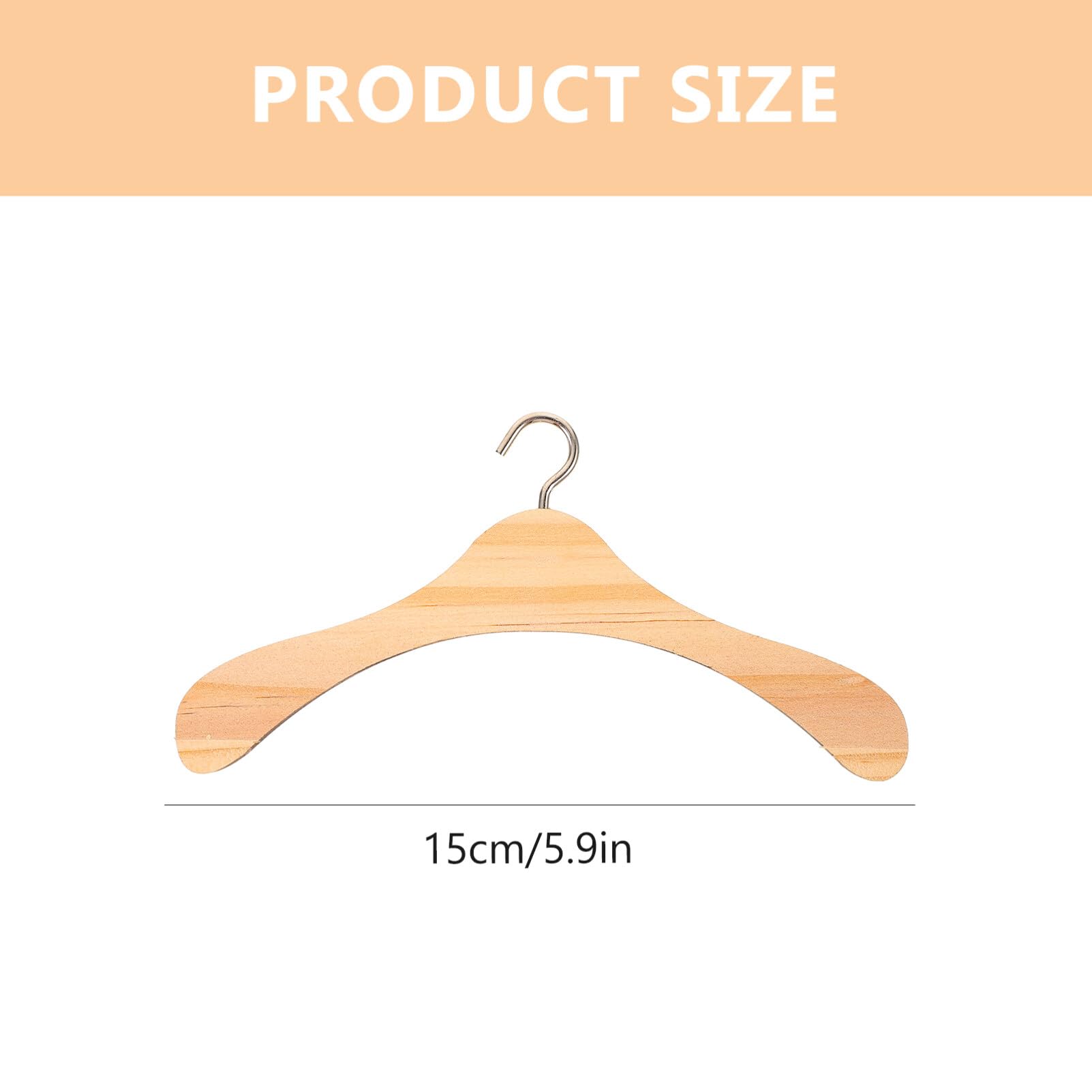 Festfun 70 Cintres De Poupée Set Cintres Accessoire Pour Barbi Poupée Fille De 11,5 Pouces