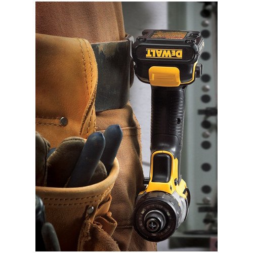 DEWALT DCF610S2R 12V MAX Cordless Lithium-Ion 1/4 in. Hex Chuck Screwdriver Kit (Renewed)