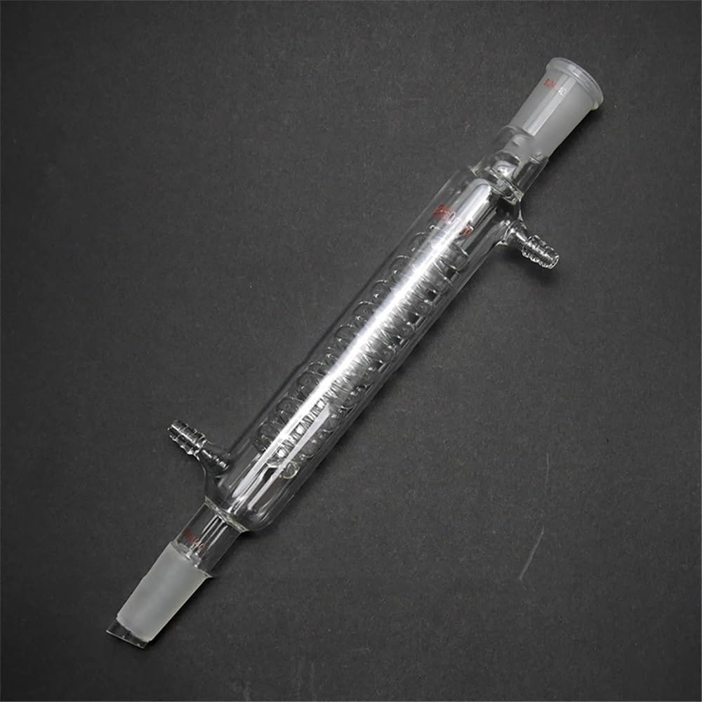 Szklany wymiennik ciepła dla skraplacza 200 mm 24/40, szkło laboratoryjne Sprzęt laboratoryjny