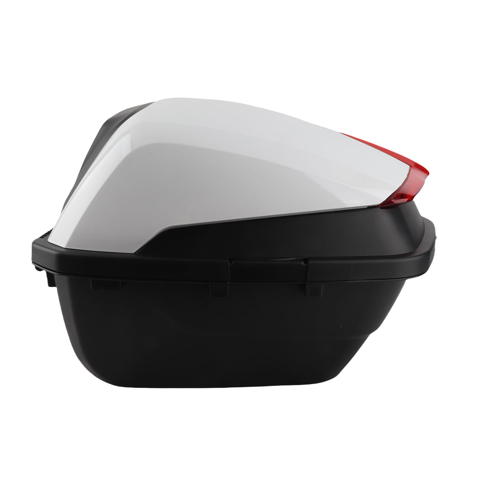 Bauletto Posteriore per Moto di Grande capacità Impact Tail per Scooter Bianco Non Preoccuparti Bagnato Rai Bauletto da Viaggio per ScooterBaule Posteriore per ScooterBaule per ScooterMoto
