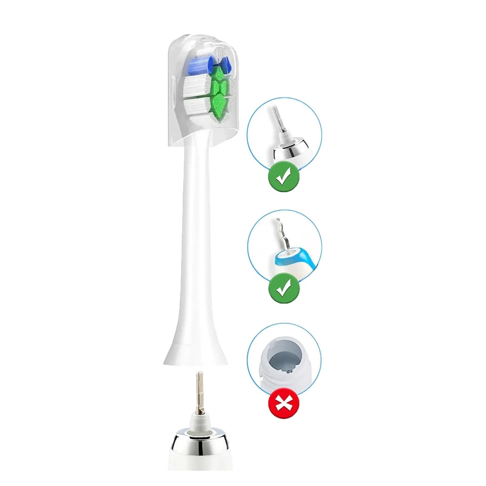 Testine di ricambio, compatibile con Philips, 1100 2100 4100 5100