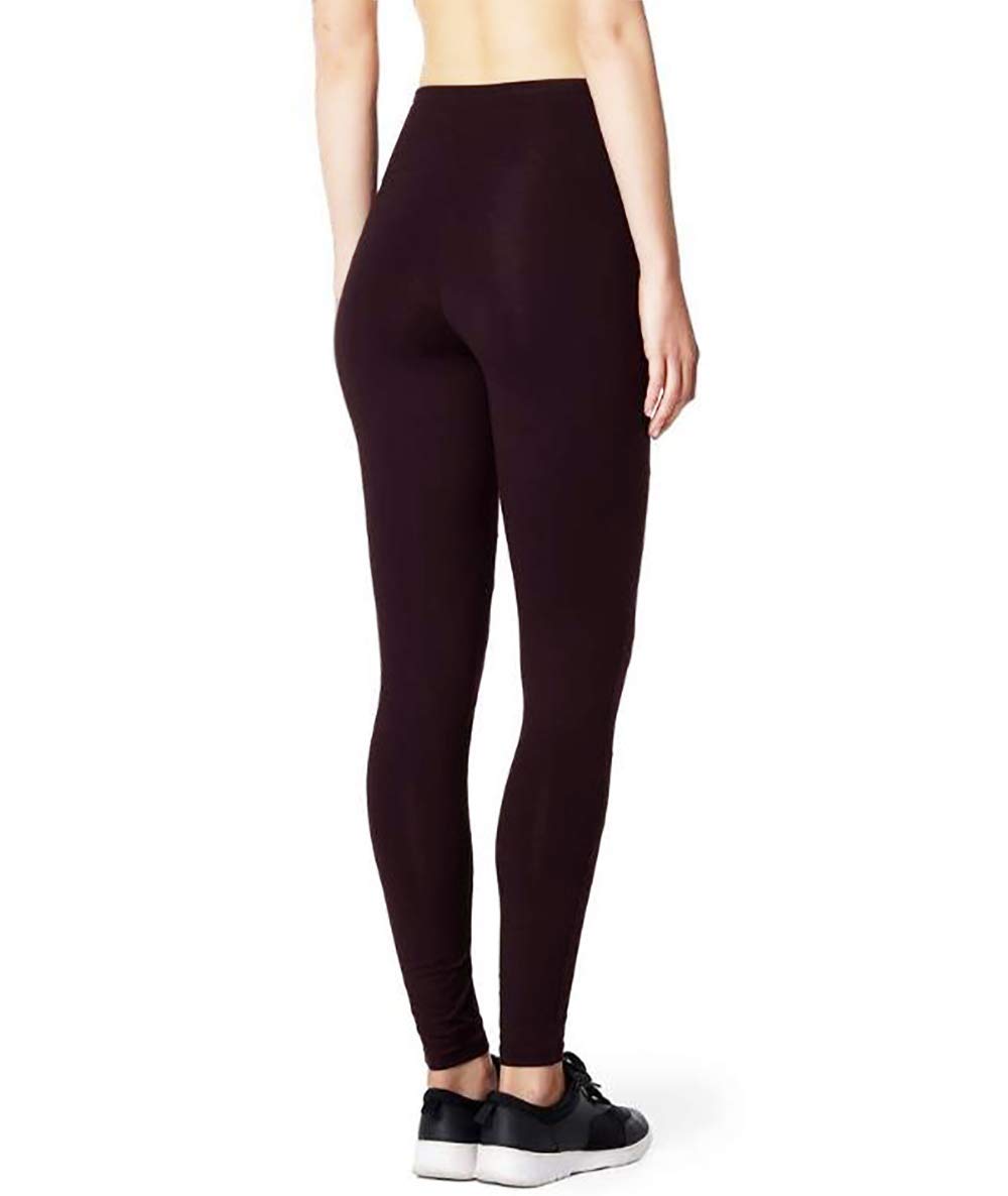 Women Cotton Spandex High Waist Fold Over Ankle Soft Pants Premium Slim Yoga Leggings 36