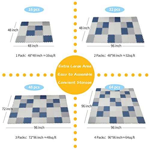 Tamiplay COMOYA Foam Play Mat For Baby thumb #4