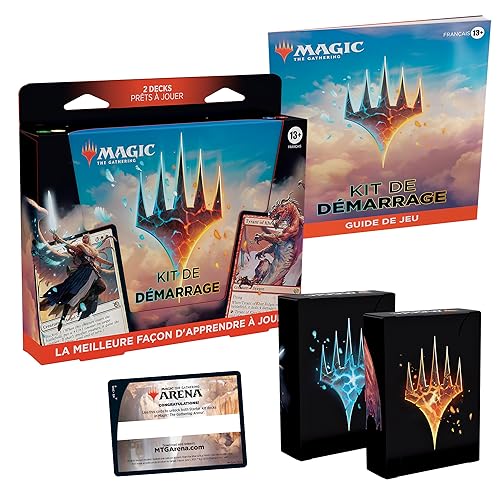 Kit de démarrage Magic: The Gathering 2023 - Apprenez à Jouer avec 2 Decks prêts-à-Jouer + 2 Codes pour Jouer en Ligne (Jeu de Cartes Fantastique pour 2 Joueurs) (Version Française) – vue 3