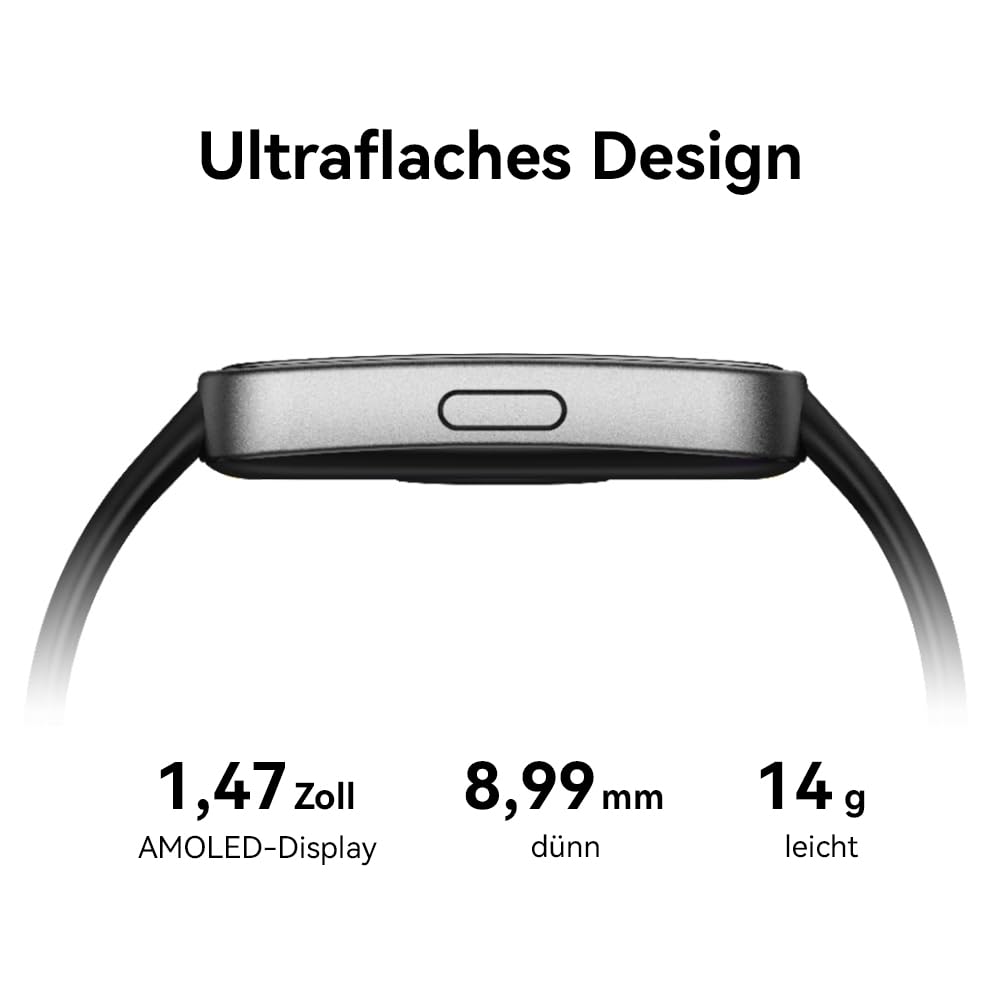 HUAWEI Band 8 Smartwatch, Ultraflaches Design, Schlaf-Tracking, 2 Wochen Akkulaufzeit,Gesundheits- und Fitness-Tracker, Kompatibel mit Android & iOS, Sakura Pink