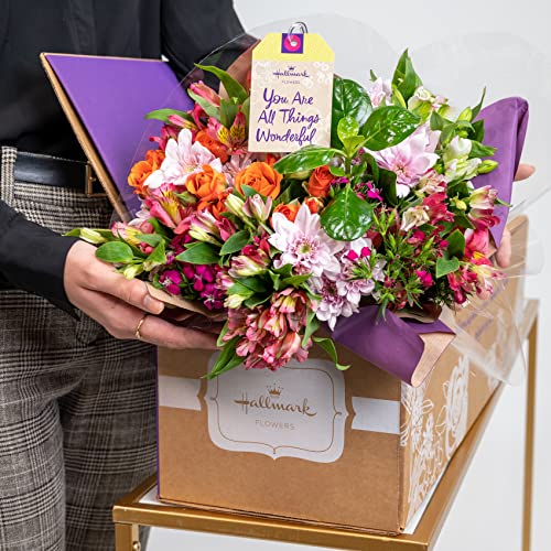 Charming Bouquet, Fresh Cut Flowers, No Vase, From Hallmark Flowers #TOP2