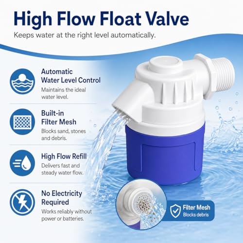 Válvula flotador para tanque de agua 27 Imagen adicional