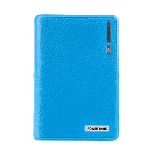 MZRAN USB 4 x 18650 - Caja de carga externa de batería para cargador de batería para teléfonos celulares