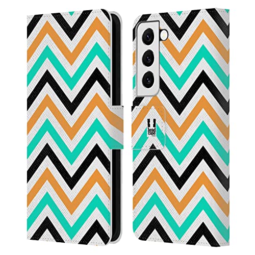 Étui Portefeuille Samsung Galaxy S22 5G Head Case Designs Sarcelle