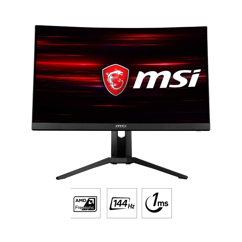 MSI Optix MAG271CR 27インチ FHD 1800R 曲面 MSI Optix MAG271CR 27 inch Full HD Curved Gaming Monitor with RGB