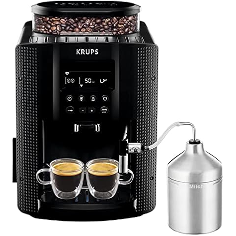 Krups EA8160 Kaffeevollautomat | 1450 Watt | 1,8 Liter | 15 bar | LC Display Cover
