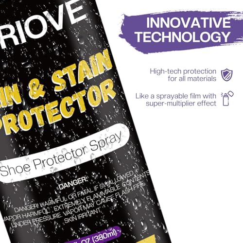 Beriove Shoe Protector Spray Waterproof : 13.5 Oz Waterproof Shoe Spray thumb #5