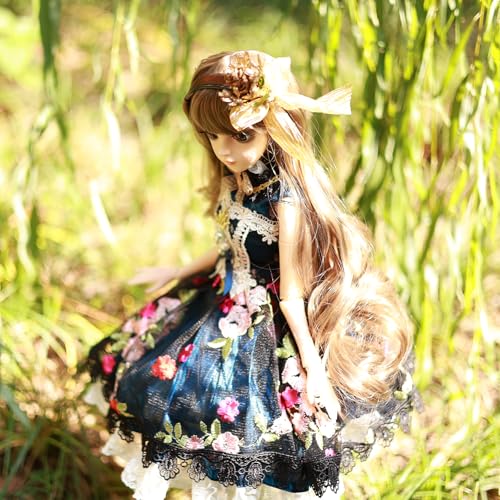 Muñeca BJD 1/3 con vestido azul y 22 articulaciones miniatura 4