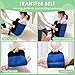 Patient Turning Device Transfer Belts For Lifting Seniors Medical Sling For Bedridden Elderly To Change Diaper Mobility Daily Living Assis Aids Nursing Sling With Handles For Bed Positioning (Blue)