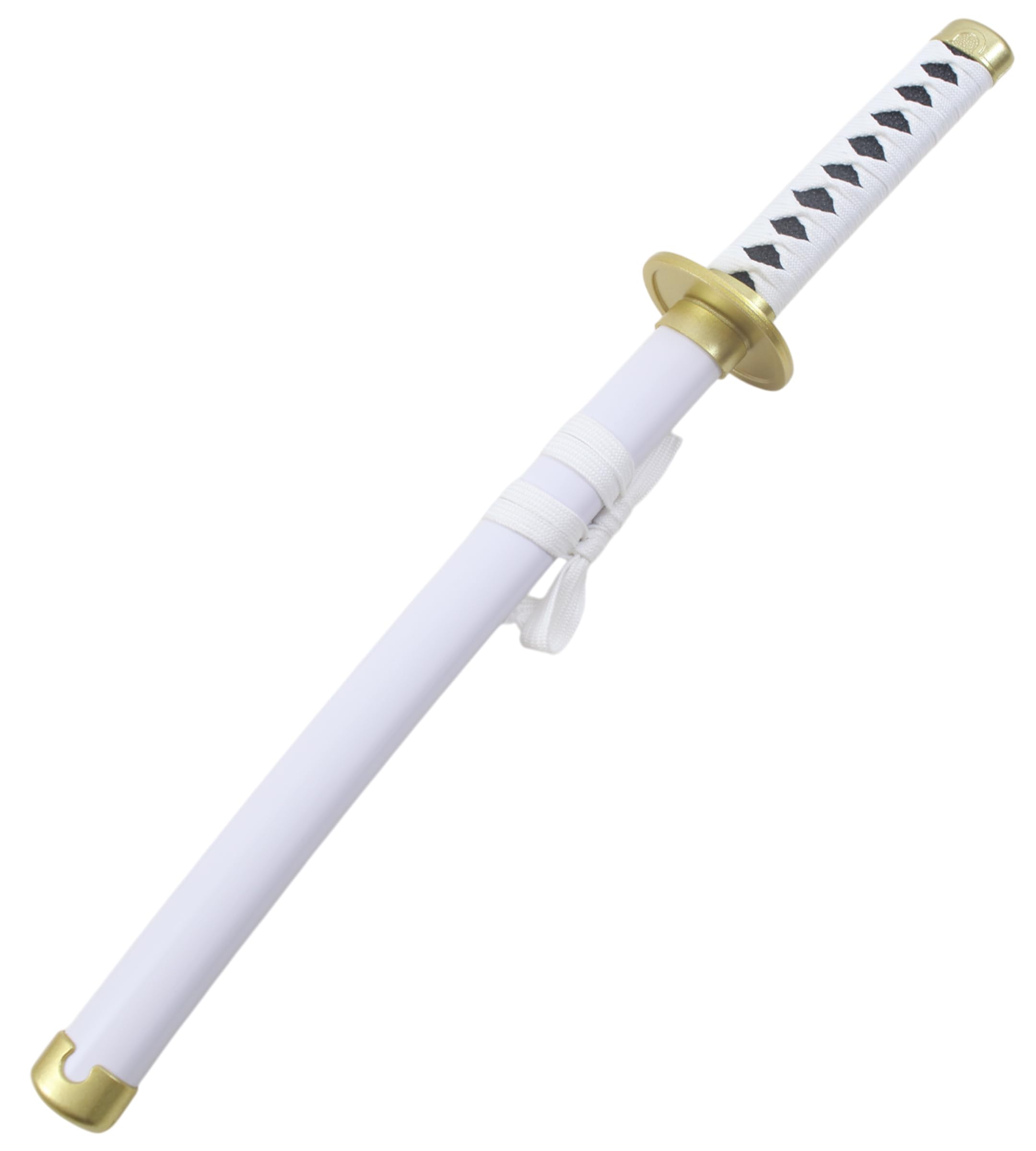 Mini Katana Wado Ichimonji Epee en Bois Sabre Zoro - 45cm + Presentoir en Bois Inclus