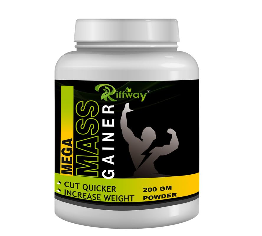 Mass Gainer|Weight Gain Powder Advanced Formula For Fast Weight Gain,Weight Lifters Supplement |Weight Gainer For Build Body Protein Formula|Weight Gain Ayurvedic Powder| 200gm-image-42