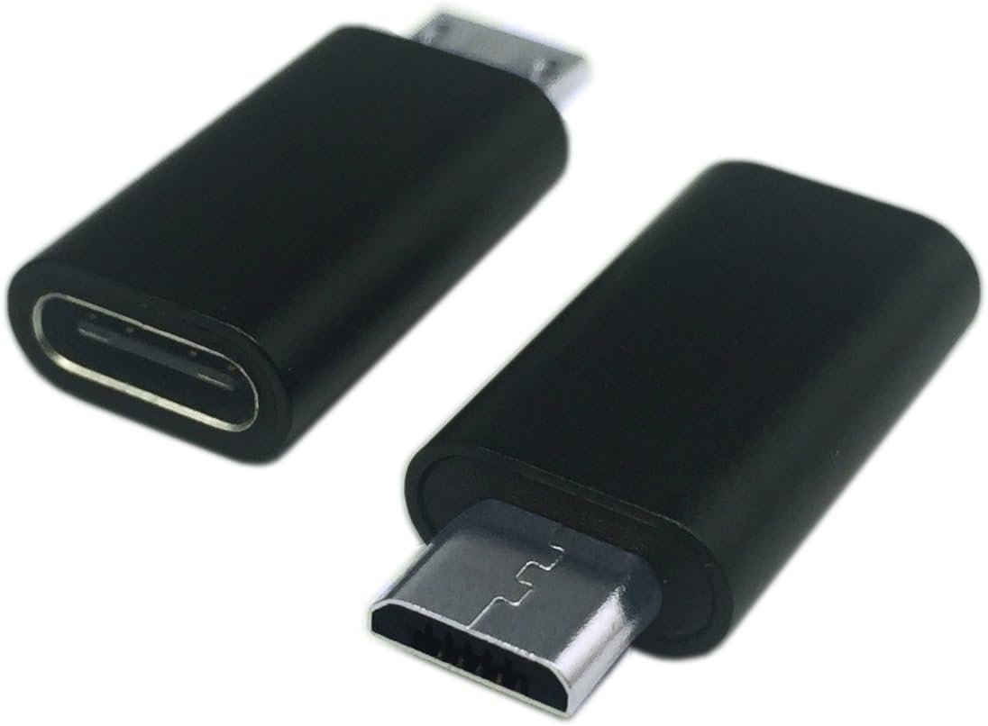 Cerrxian Micro USB to USB C Adapter,Micro USB Male to USB 3