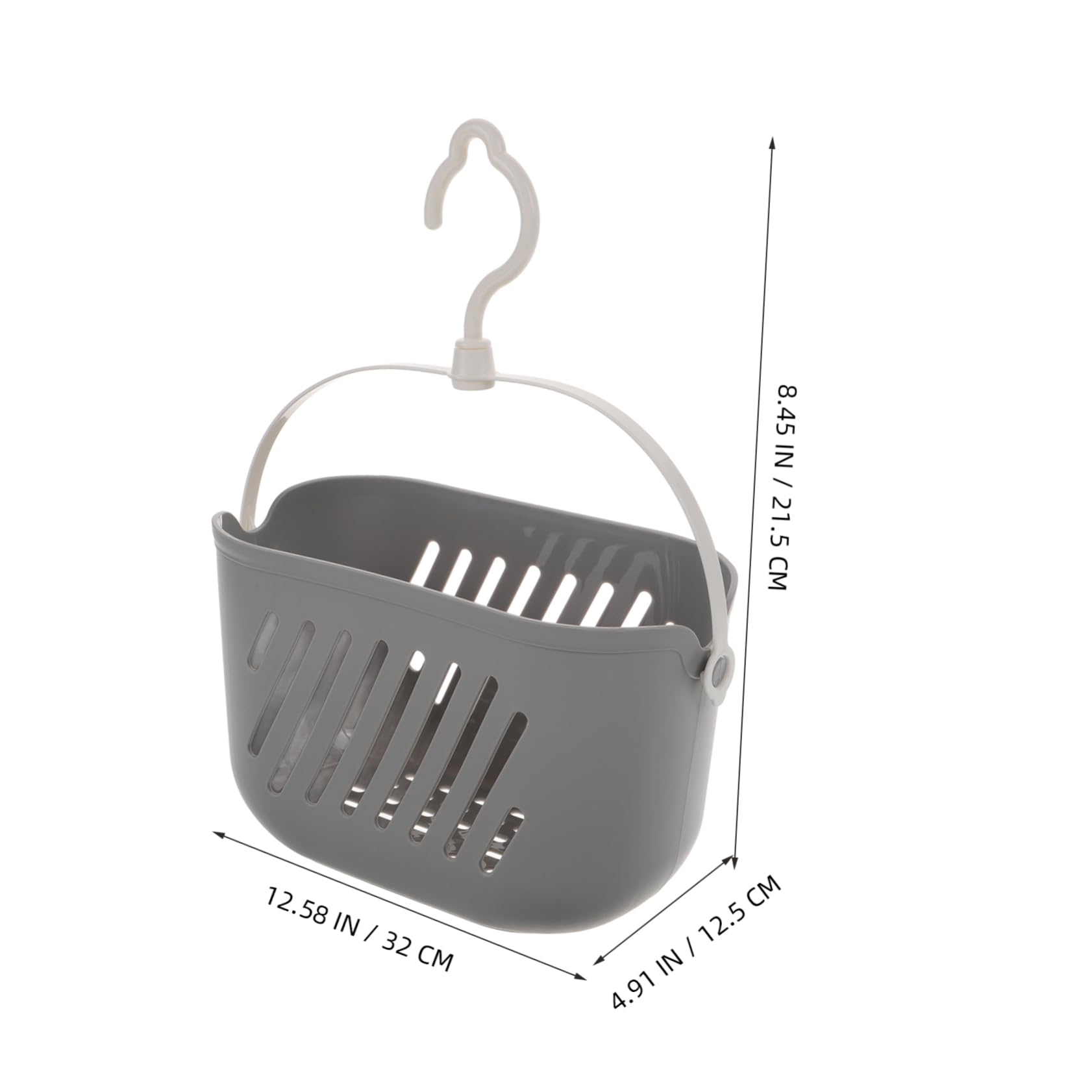 DECHOUS 2 Piezas cesta de mano de baño cesta colador de platos cesta de almacenamiento de baño bolsos champú ducha de plástico para baño ducha portátil de plástico ajo Perchero necesidad